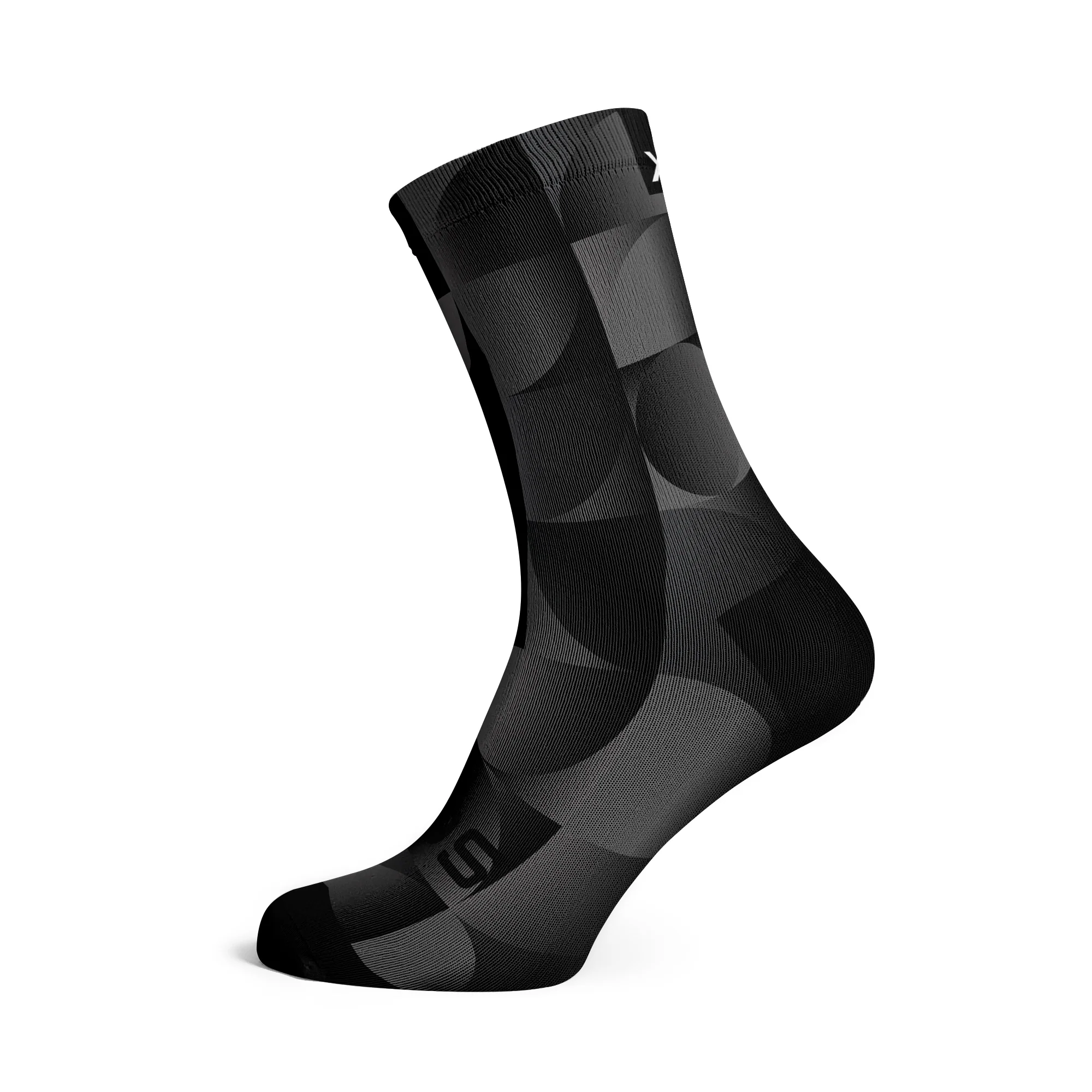 Sox- Solid Charcoal Socks