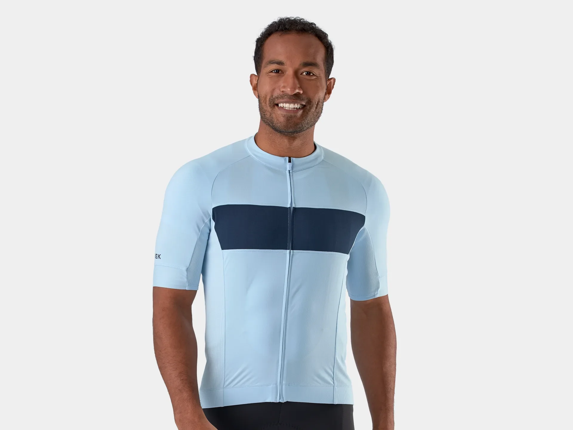 Trek Circuit LTD Cycling Jersey - Dusty Blue/Deep Dark Blue