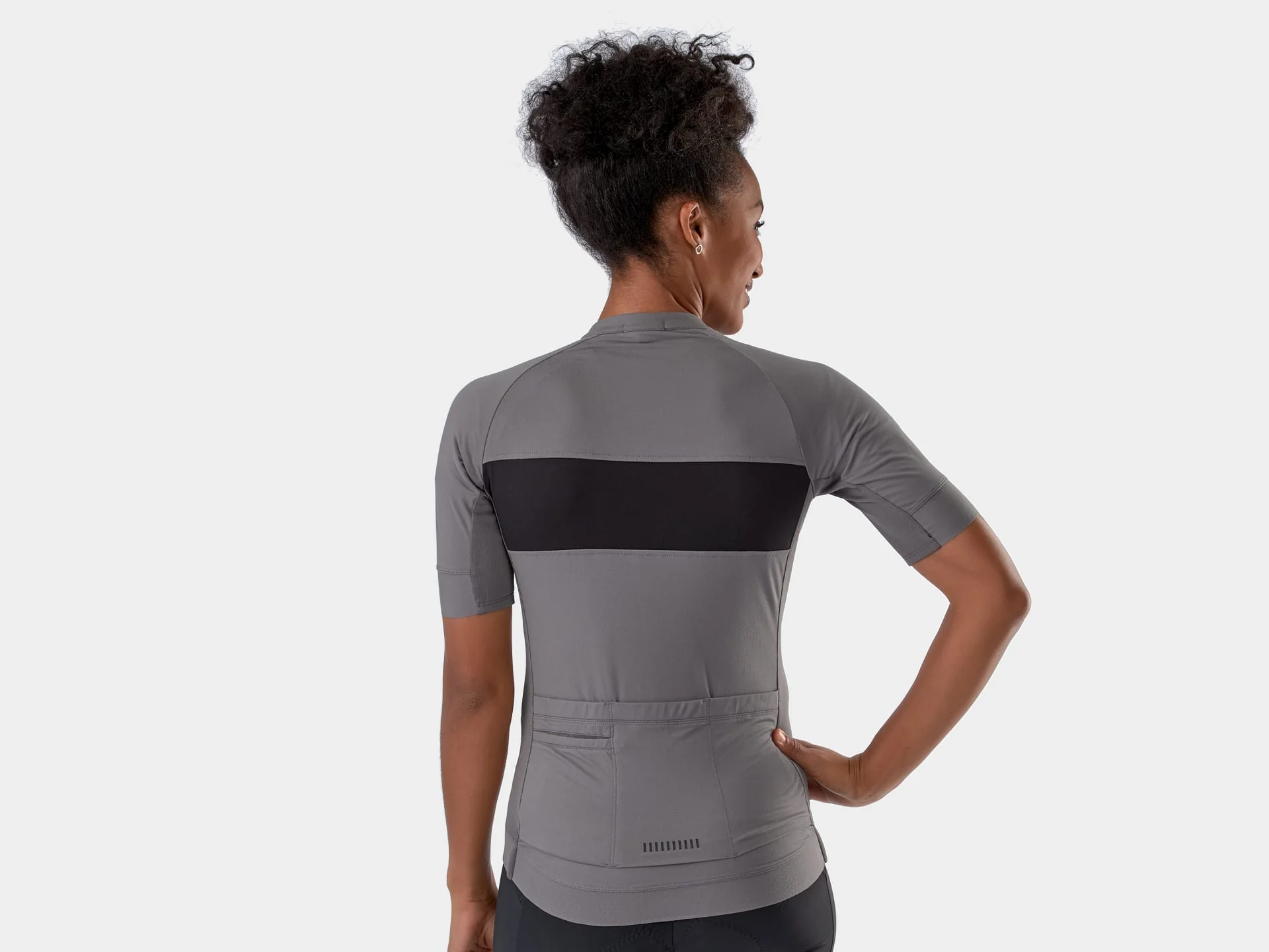 Trek Circuit Women's LTD Cycling Jersey - Charcoal/Black - Image 2