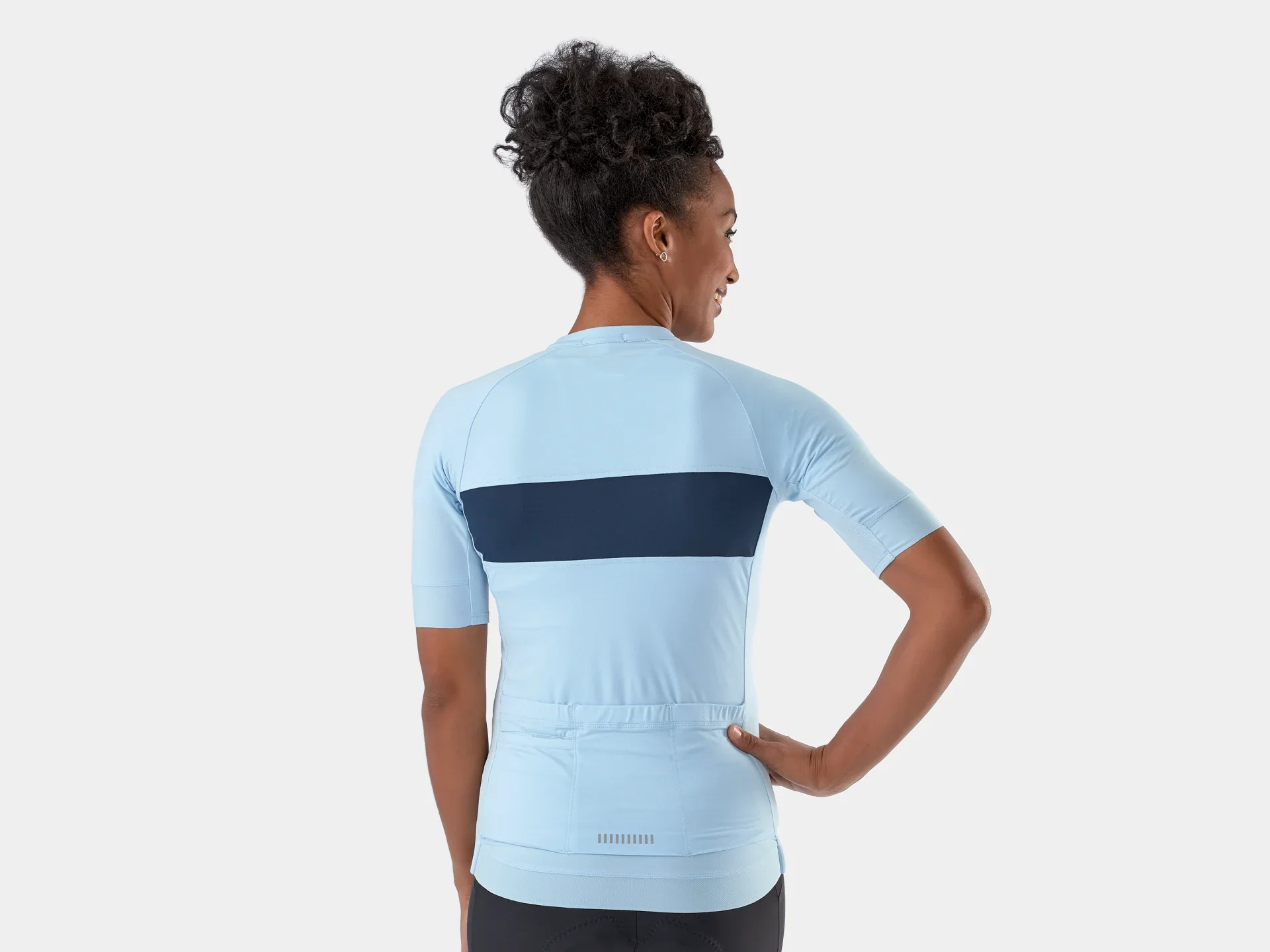 Trek Circuit Women's LTD Cycling Jersey - Dusty Blue/Deep Dark Blue - Image 5