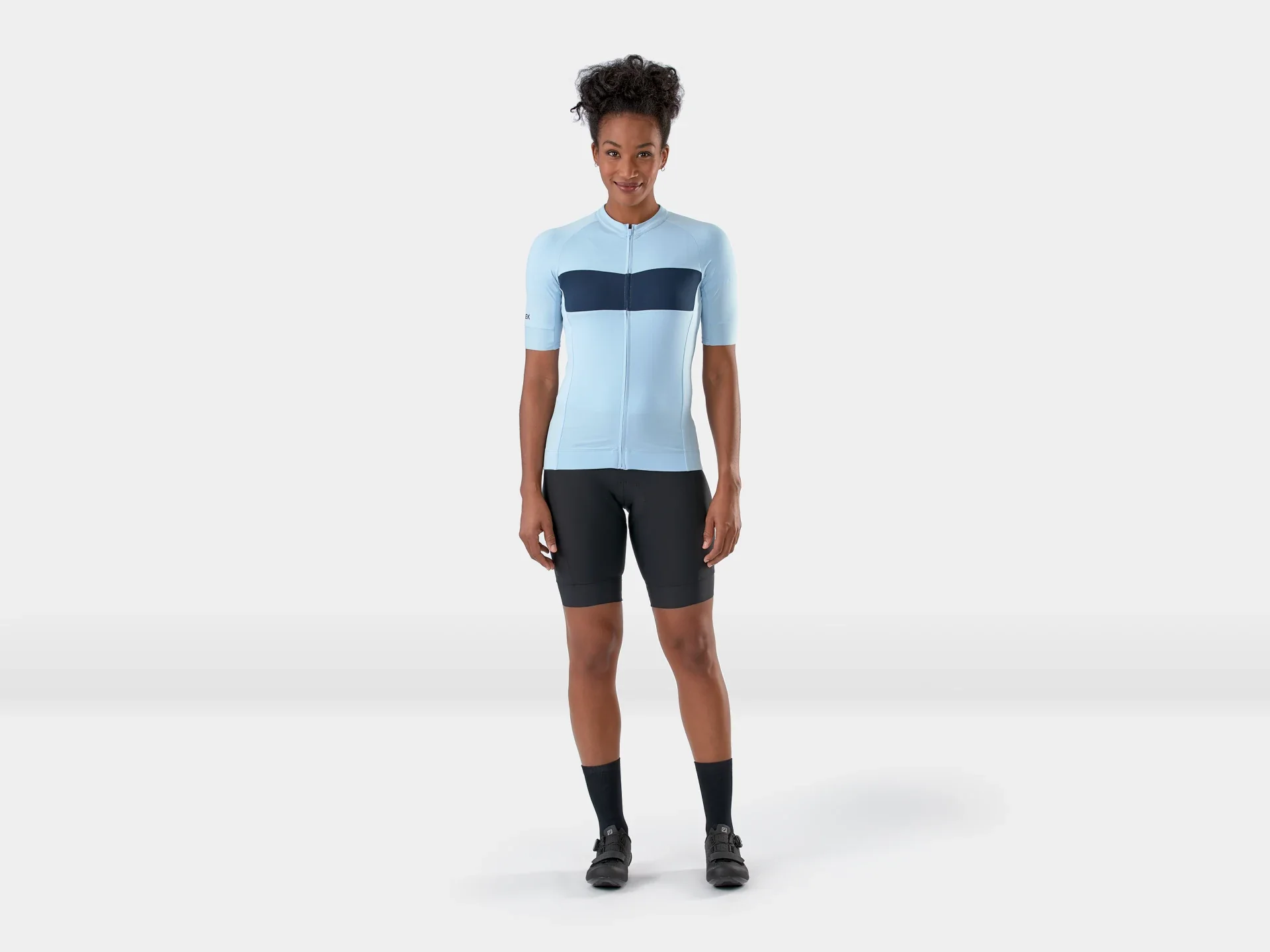 Trek Circuit Women's LTD Cycling Jersey - Dusty Blue/Deep Dark Blue - Image 6
