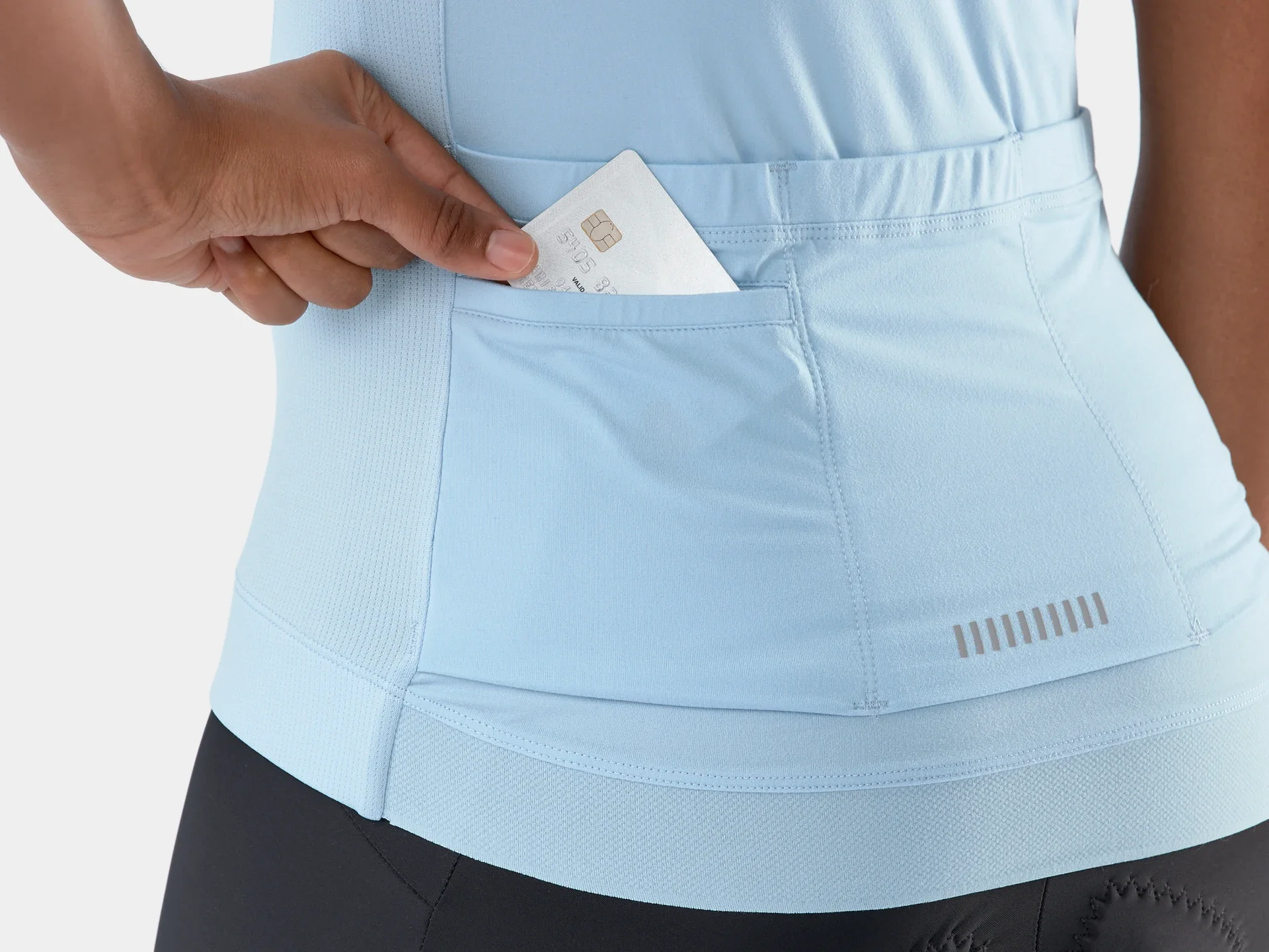 Trek Circuit Women's LTD Cycling Jersey - Dusty Blue/Deep Dark Blue - Image 7