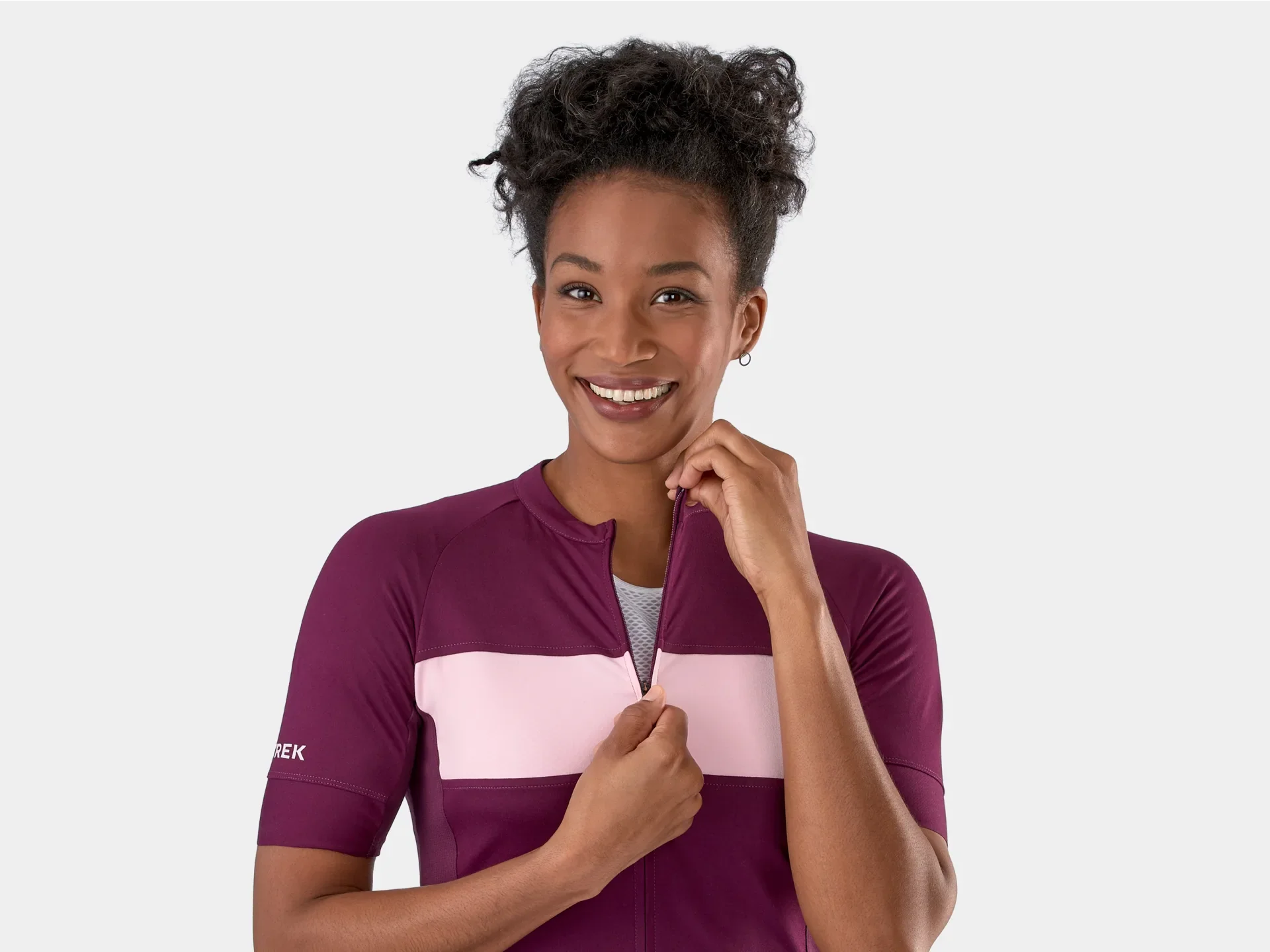 Trek Circuit Women's LTD Cycling Jersey - Mulberry/Blush - Image 4