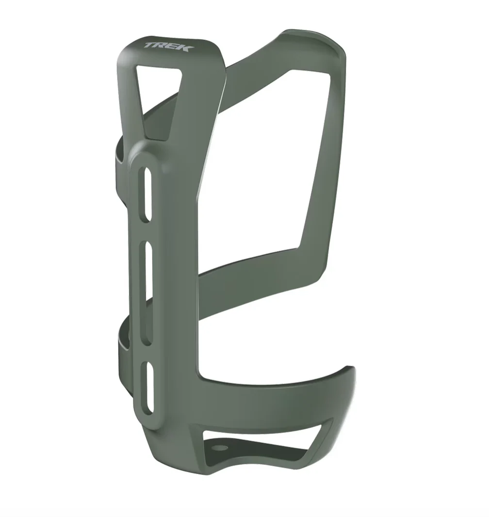 Trek Left Side Load Recycled Water Bottle Cage- Matte Olive Grey - Image 2
