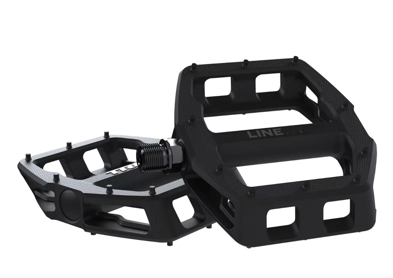 Trek Line Comp Flat Pedal Set- Black