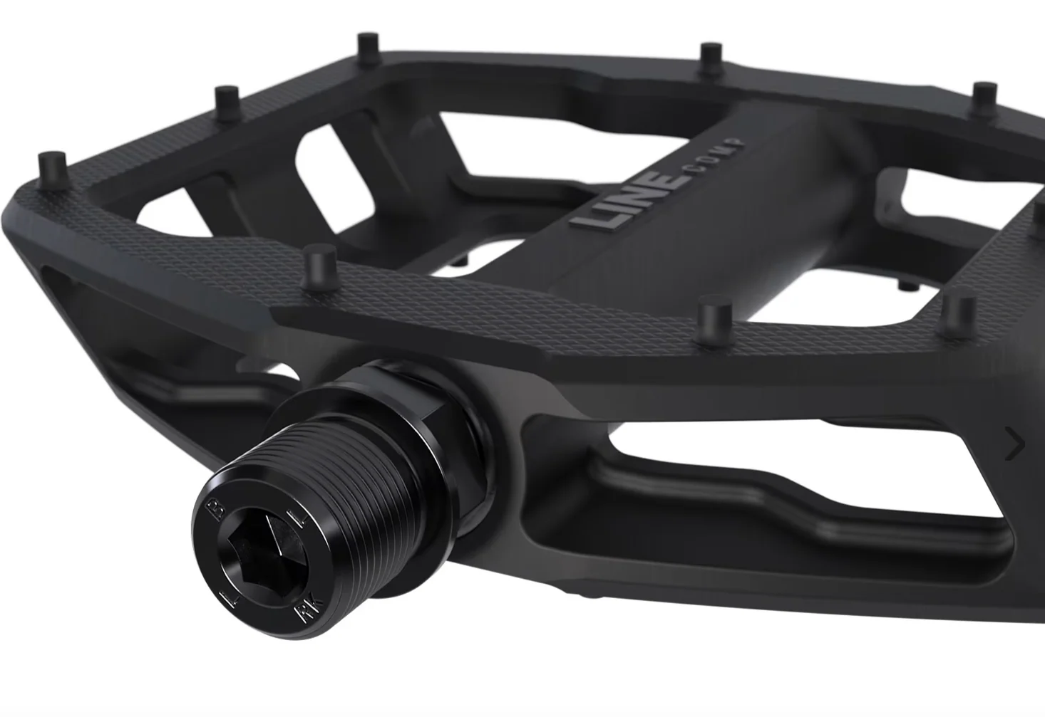 Trek Line Comp Flat Pedal Set- Black - Image 3