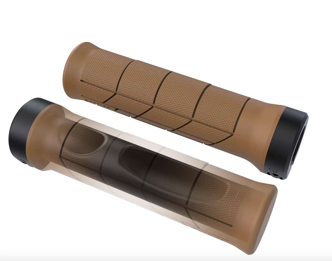 Trek Line Comp MTB Grip Set 135mm - Tan - Image 3