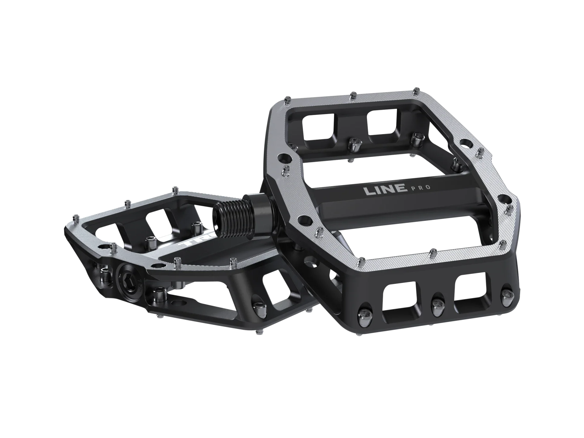 Trek Line Pro Flat Pedal Set - Black - Image 2