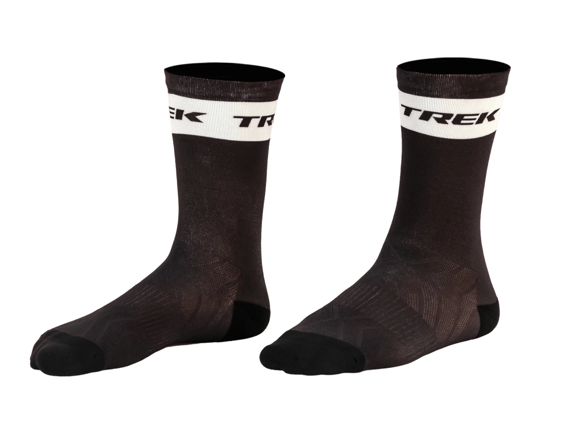 Trek Original Socks- Black/White - Image 2