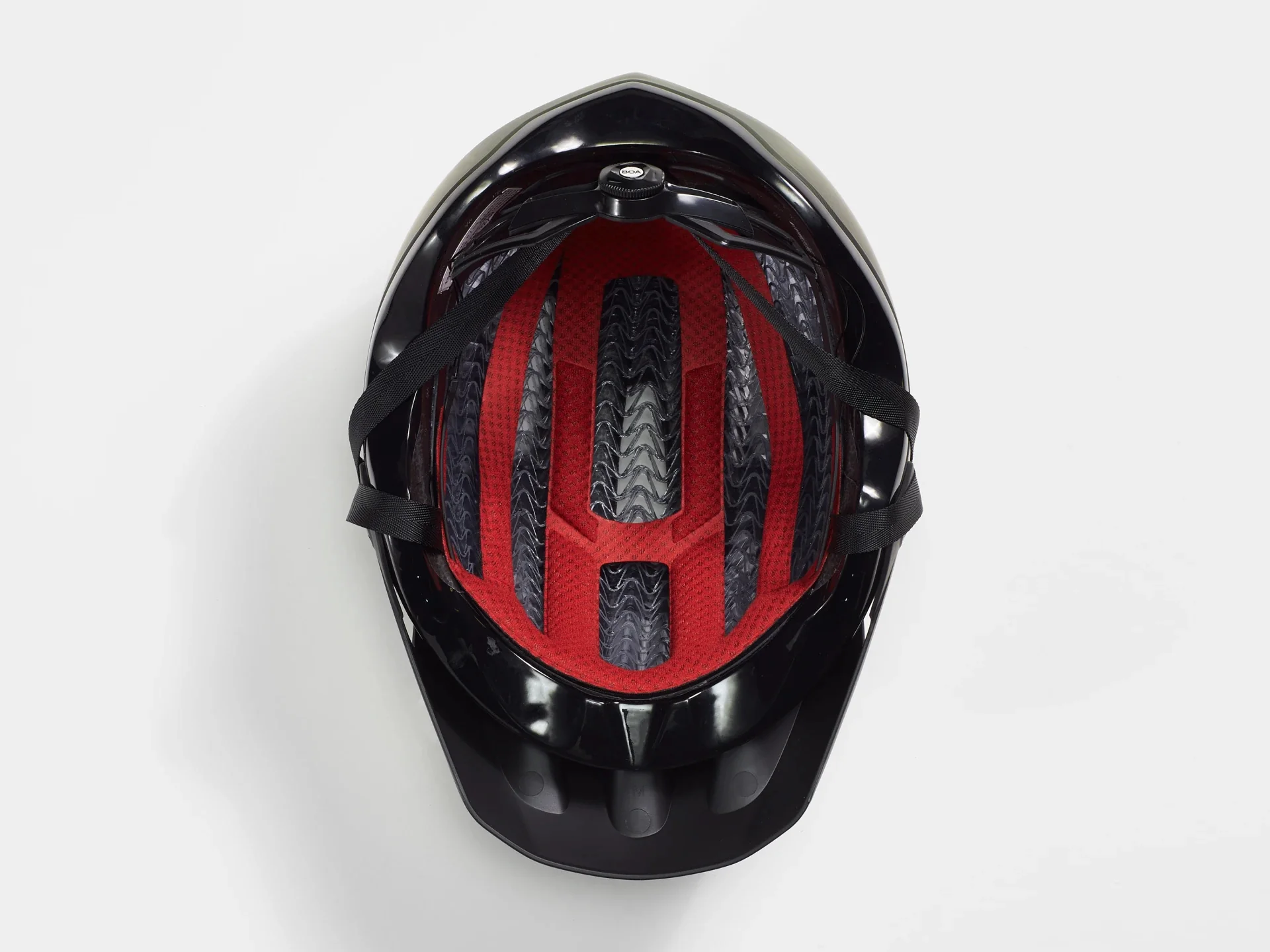 Trek Rally WaveCel Mountain Bike Helmet - Black/ Olive Grey - Image 3