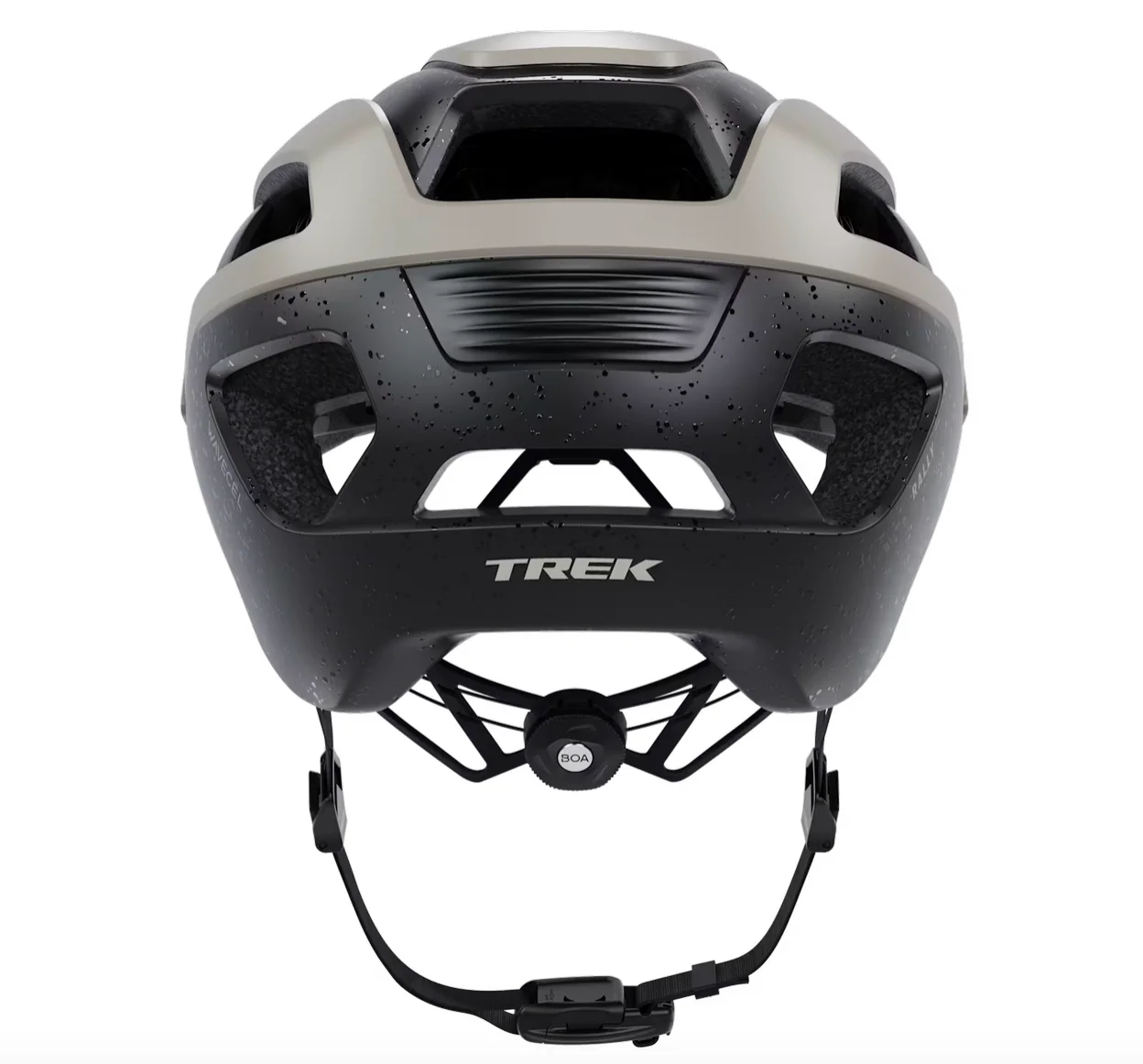 Trek Rally WaveCel Mountain Bike Helmet- Chinchilla/ Black - Image 4