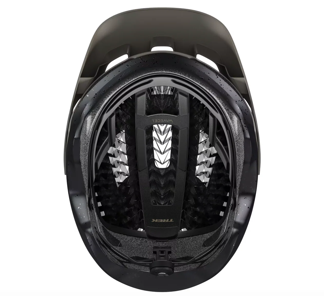 Trek Rally WaveCel Mountain Bike Helmet- Chinchilla/ Black - Image 5
