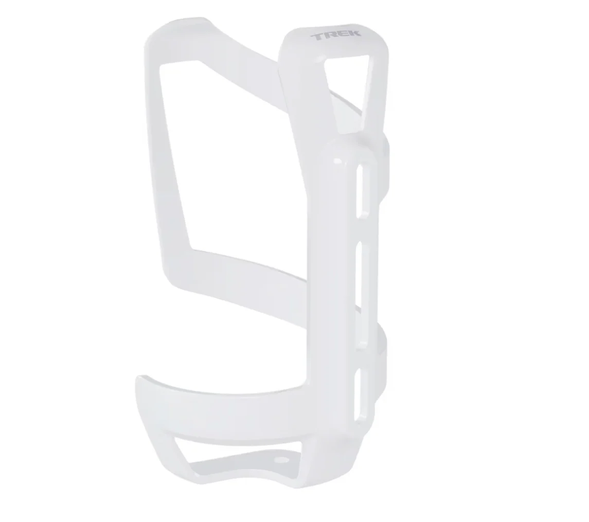 Trek Right Side Load Recycled Water Bottle Cage- Gloss White - Image 2