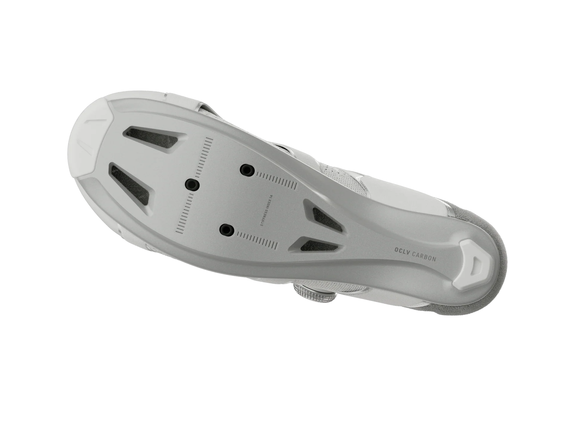 Trek RSL Knit Road Cycling Shoes - White/Silver - Image 6