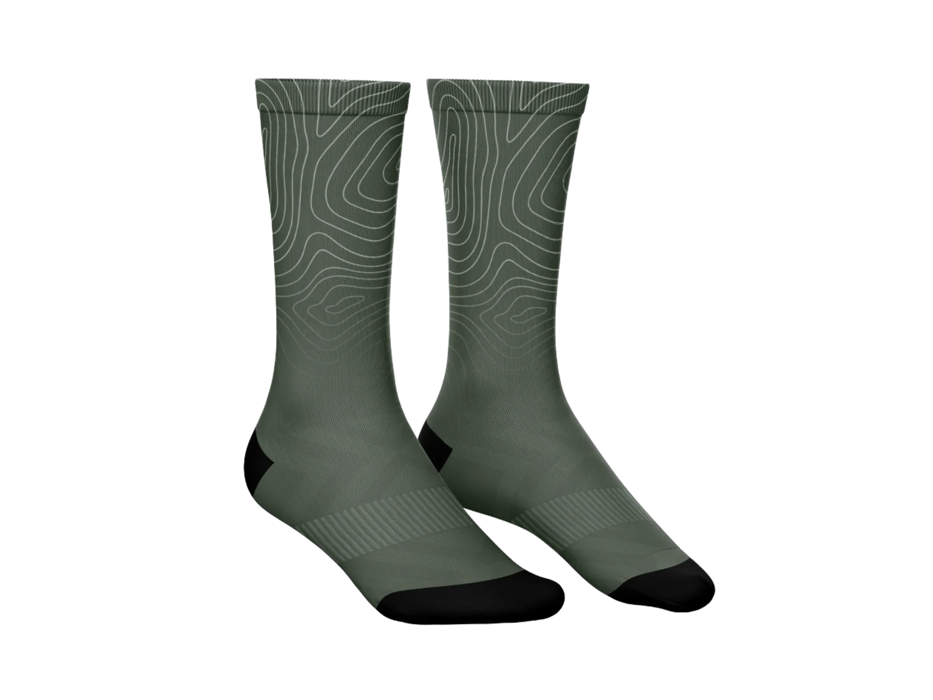 Trek SA Socks- Dark Green