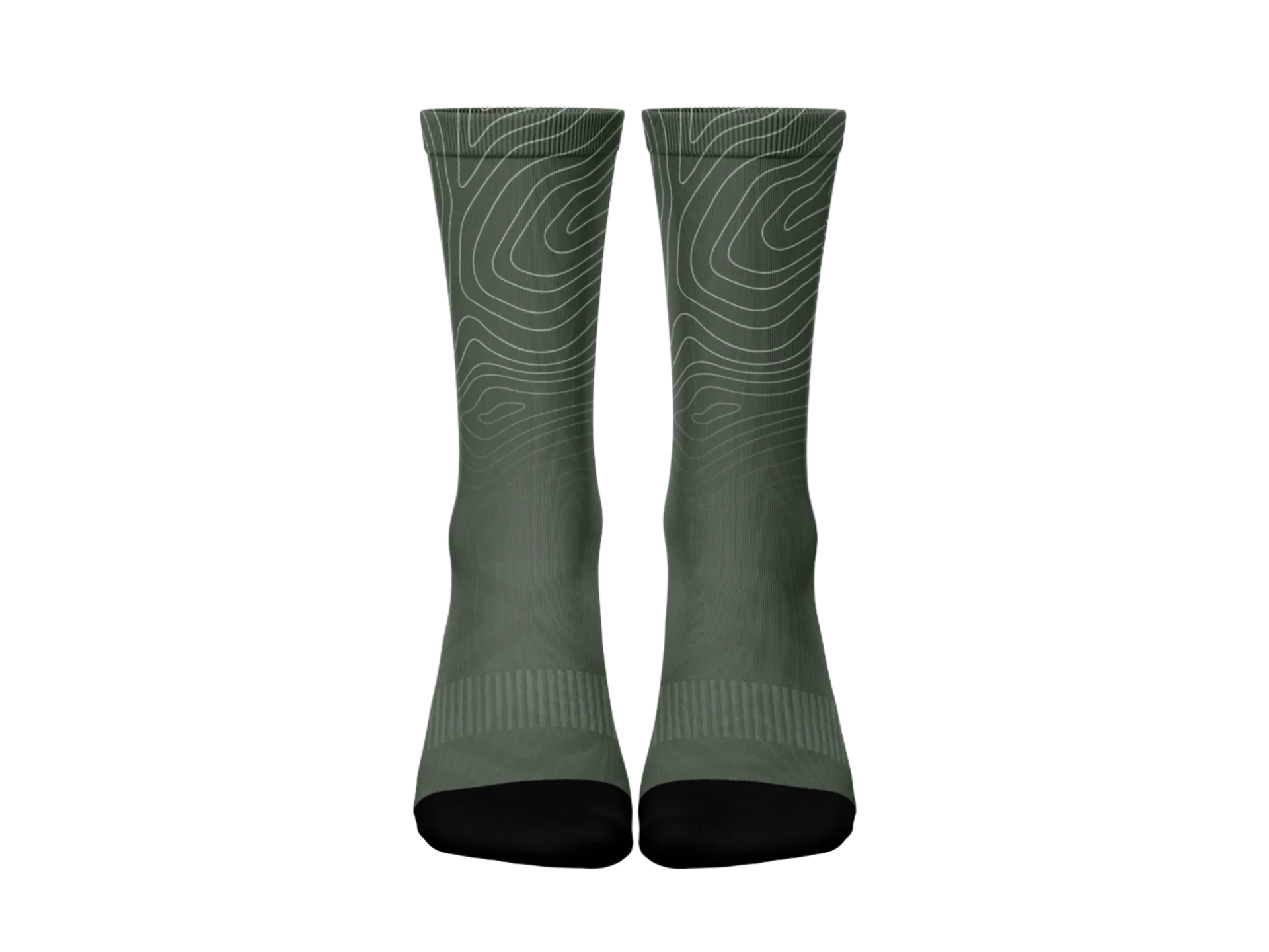 Trek SA Socks- Dark Green - Image 2