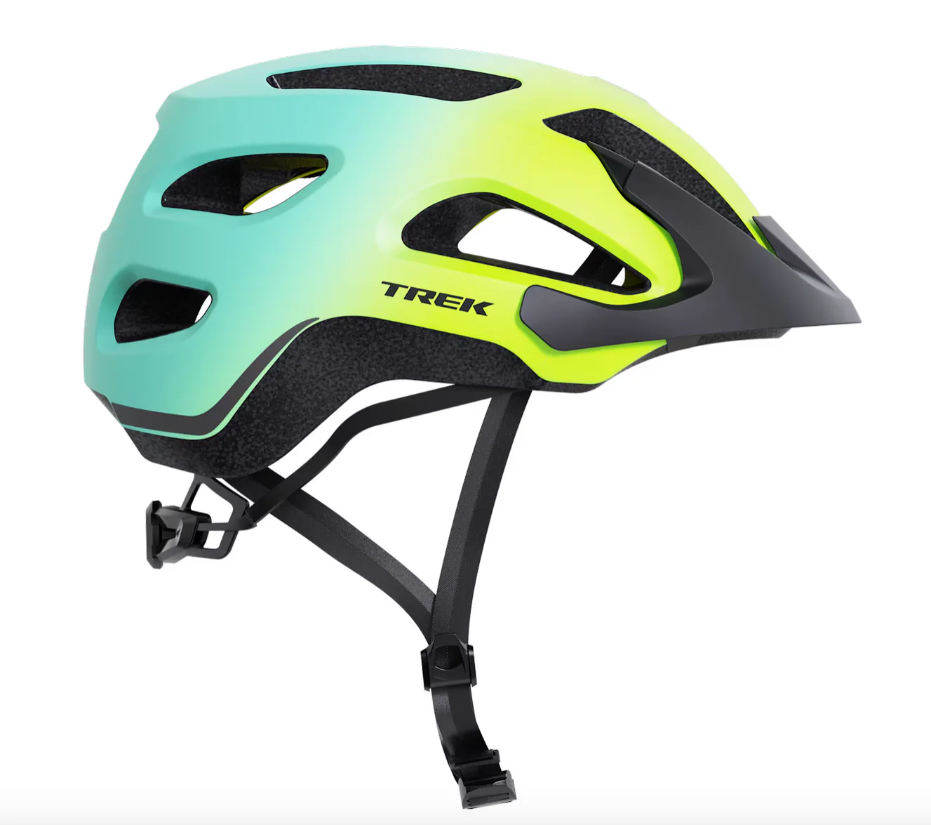 Trek Solstice Mips Bike Helmet- Volt/ Miami Green - Image 4