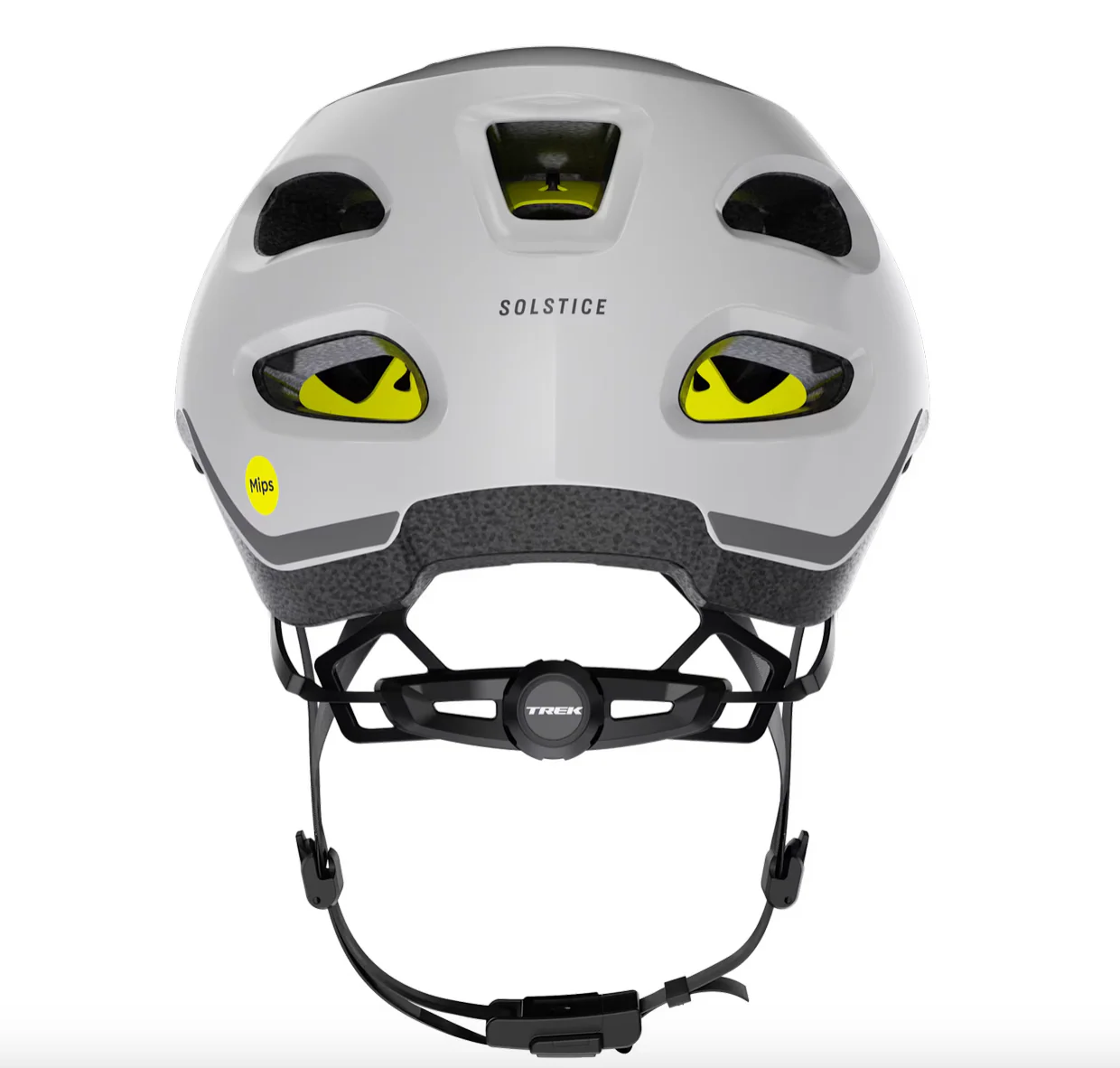 Trek Solstice Mips Youth Bike Helmet- Crystal White - Image 3