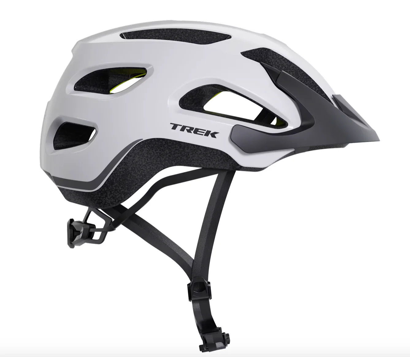 Trek Solstice Mips Youth Bike Helmet- Crystal White - Image 6