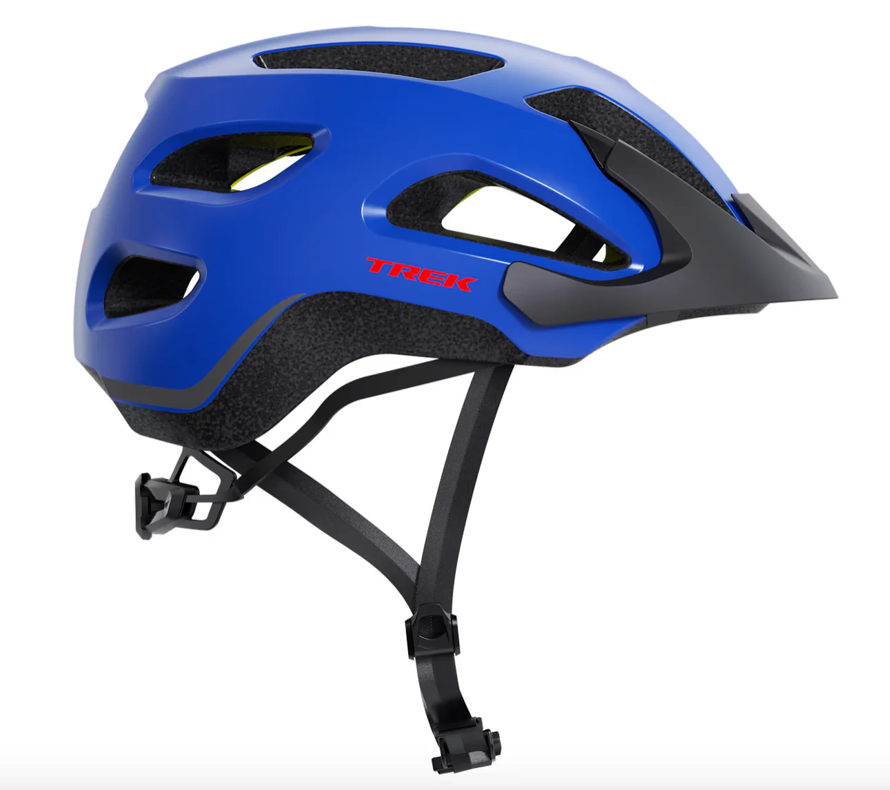 Trek Solstice Mips Youth Bike Helmet - Matte Royal Blue - Image 5