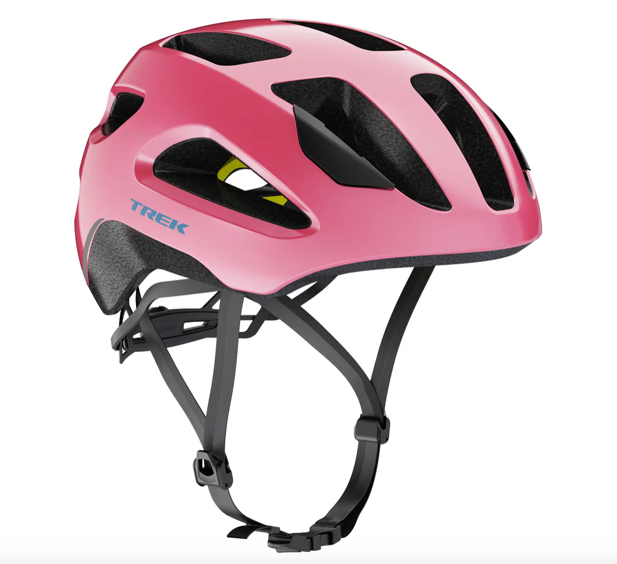 Trek Solstice Mips Youth Bike Helmet- Pink Frosting - Image 7