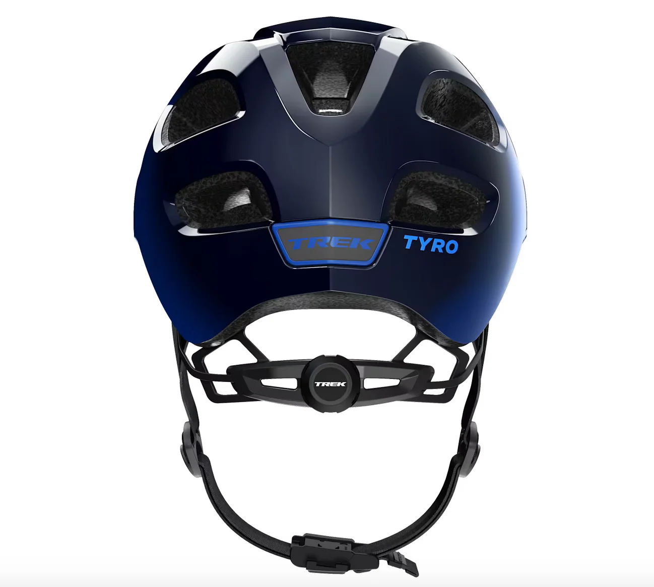 Trek Tyro Child Bike Helmet- Royal Deep Dark Blue - Image 4