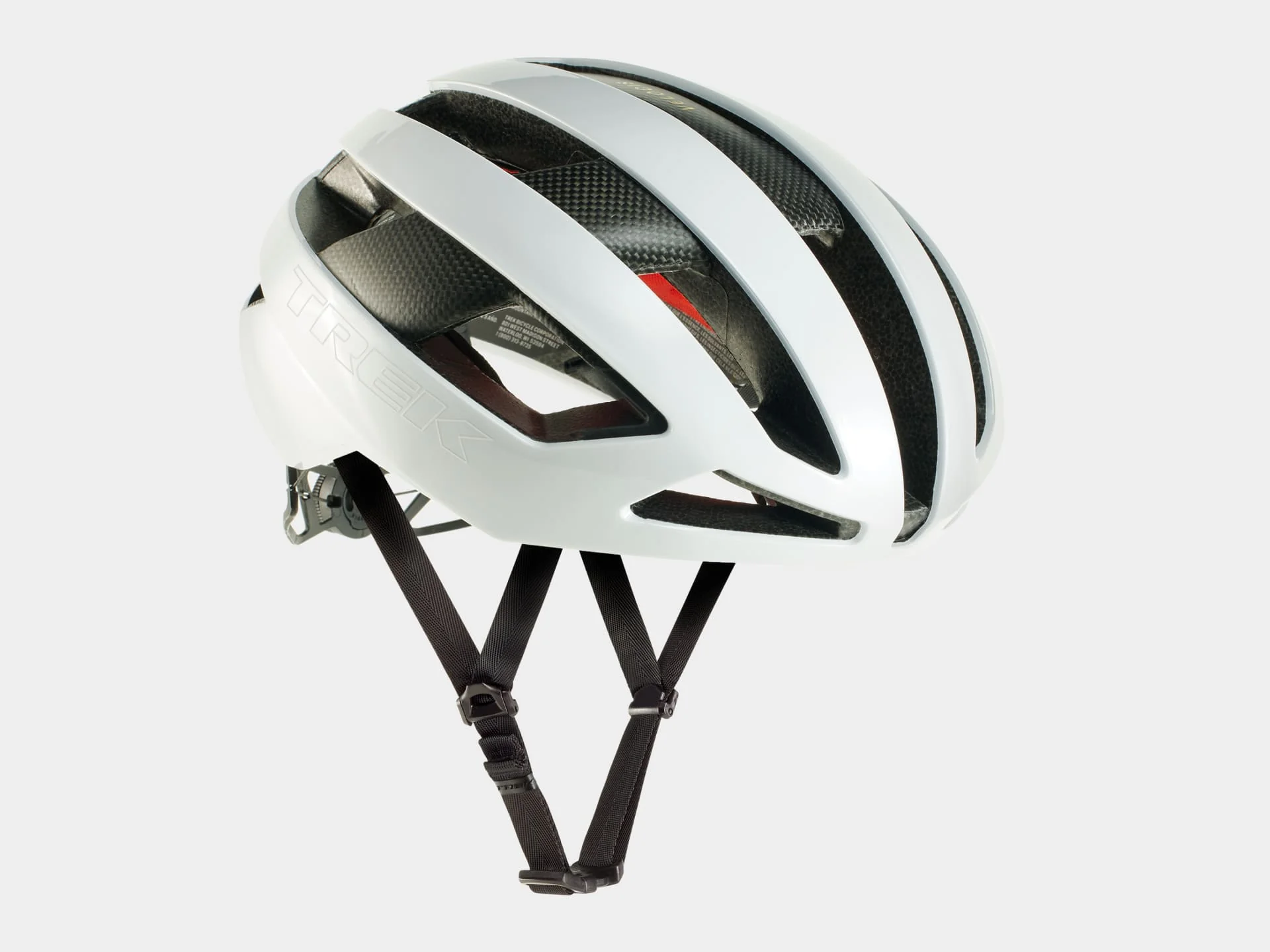 Trek Velocis Mips Road Bike Helmet - White - Image 5